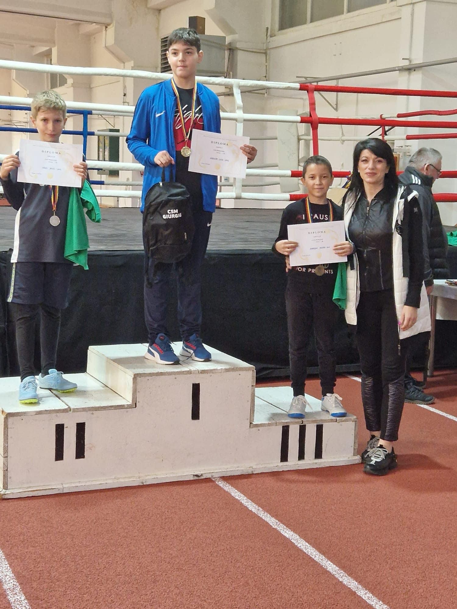 Sâmbătă ,sala de atletism a Clubului Sportiv Municipal Giurgiu a fost gazda primei ediții a concu…